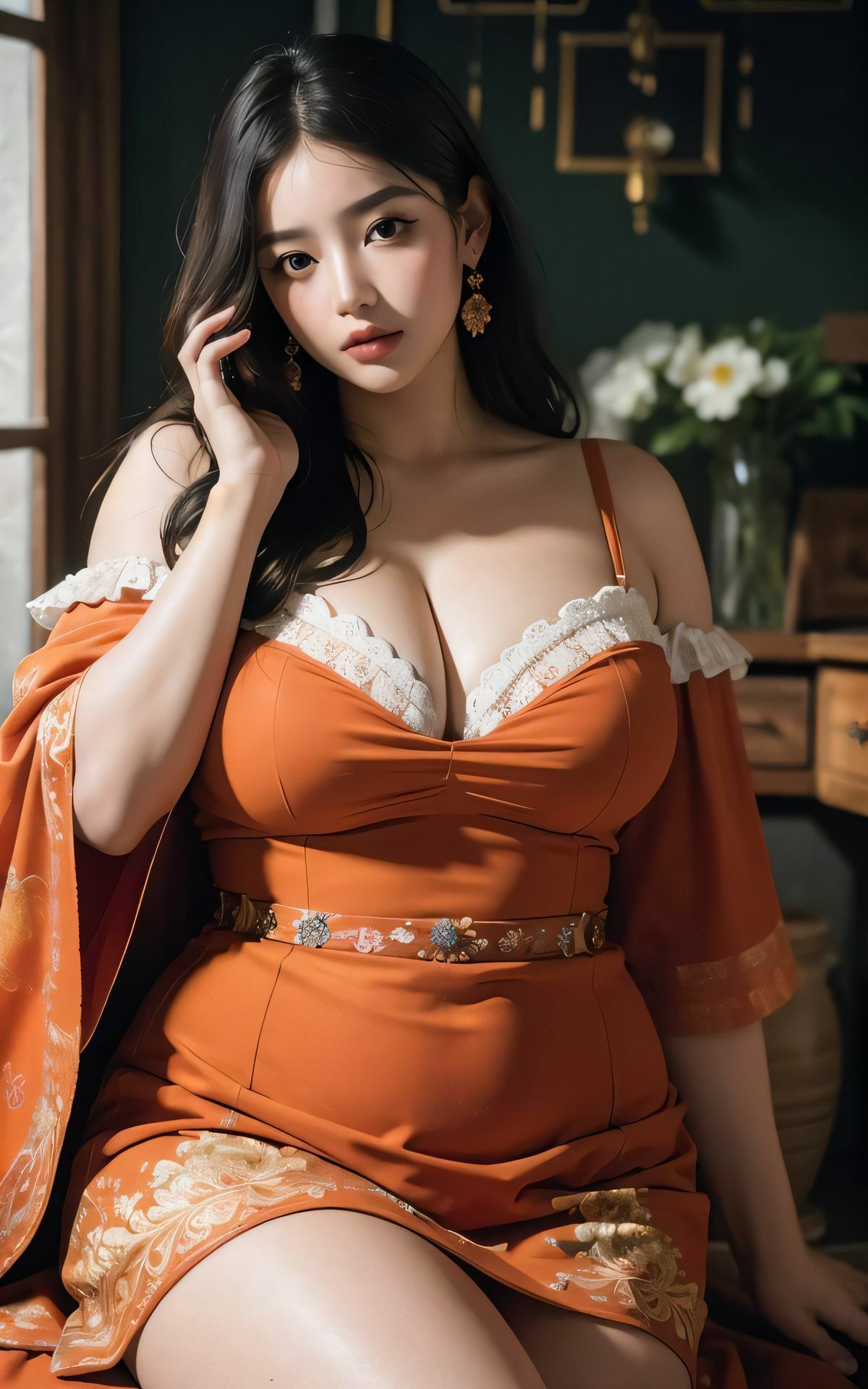 サンプル画像1:AIグラビア写真集:アジア美女-夢幻の魅惑(NOTモザイク製作所) [d_312356]