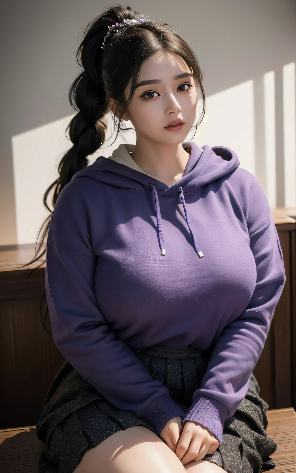 サンプル画像3:AIグラビア写真集:アジア美女-夢幻の魅惑(NOTモザイク製作所) [d_312356]