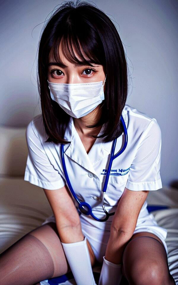 サンプル画像4:【白衣の天使】ぱっくり開脚診療所 〜急患、断りません！〜(踊り場ピンキー) [d_312365]