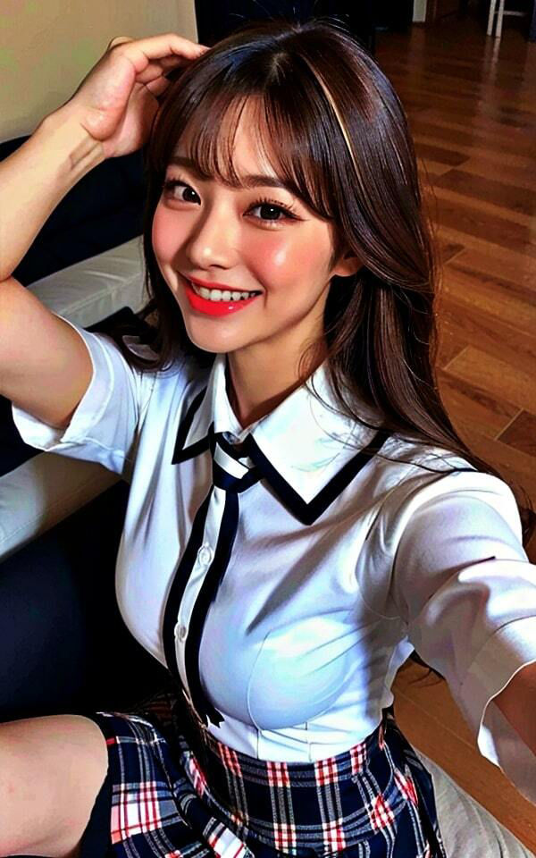 サンプル画像4:【攻め好き】痴GALーちぎゃるー添い寝カフェーオプション次第でスケスケ乳首ー(遠くから見つめる) [d_312366]