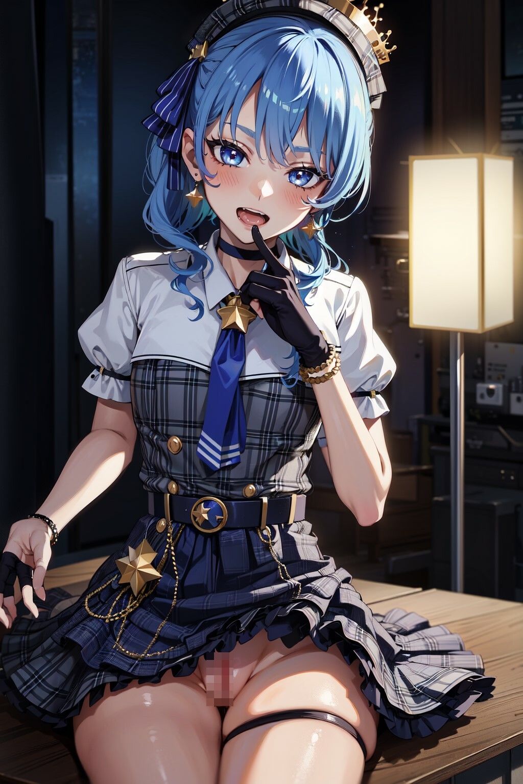 サンプル画像1:えち街すいせいのライブ後の淫乱姿(萌のイラスト) [d_312382]