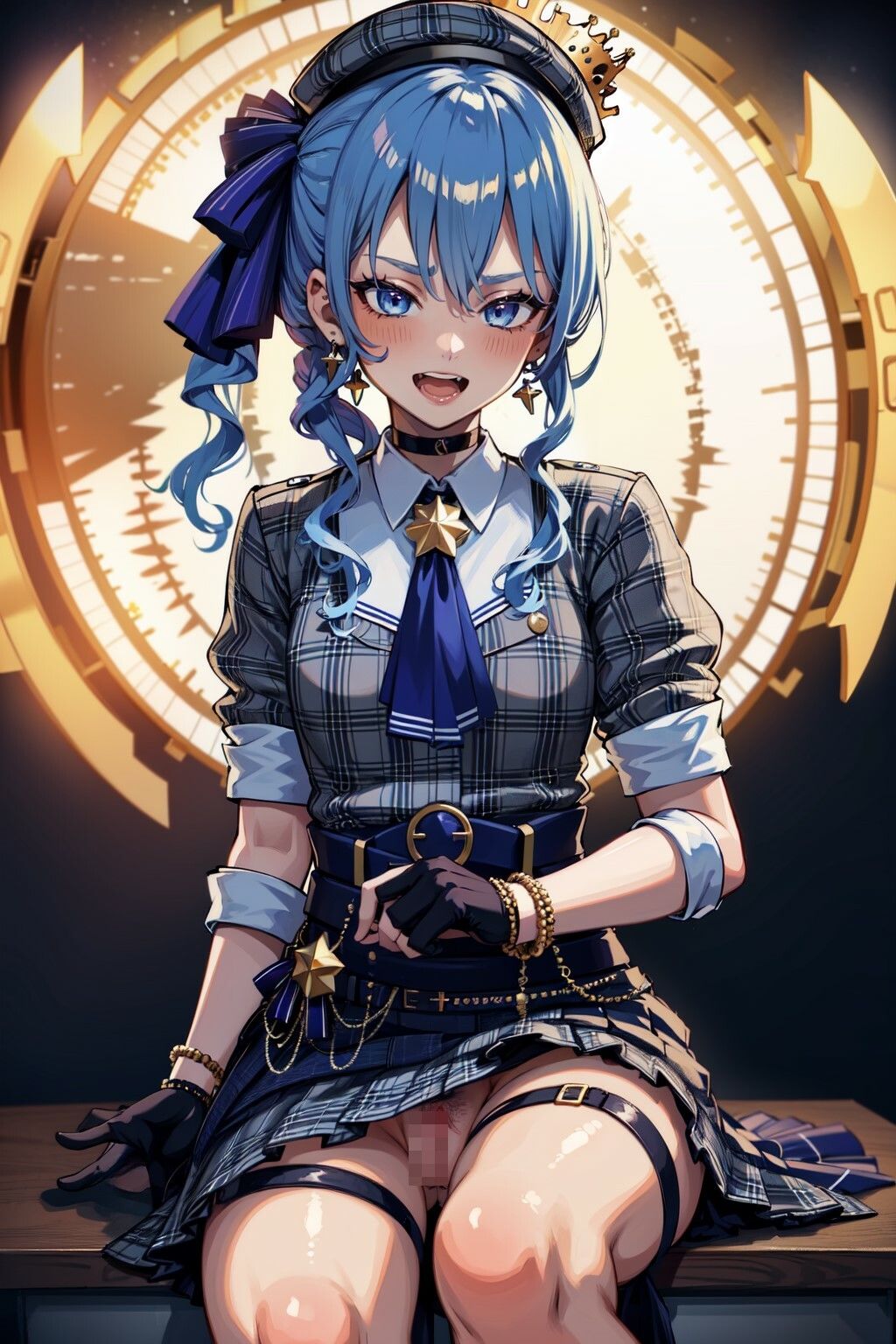 サンプル画像4:えち街すいせいのライブ後の淫乱姿(萌のイラスト) [d_312382]