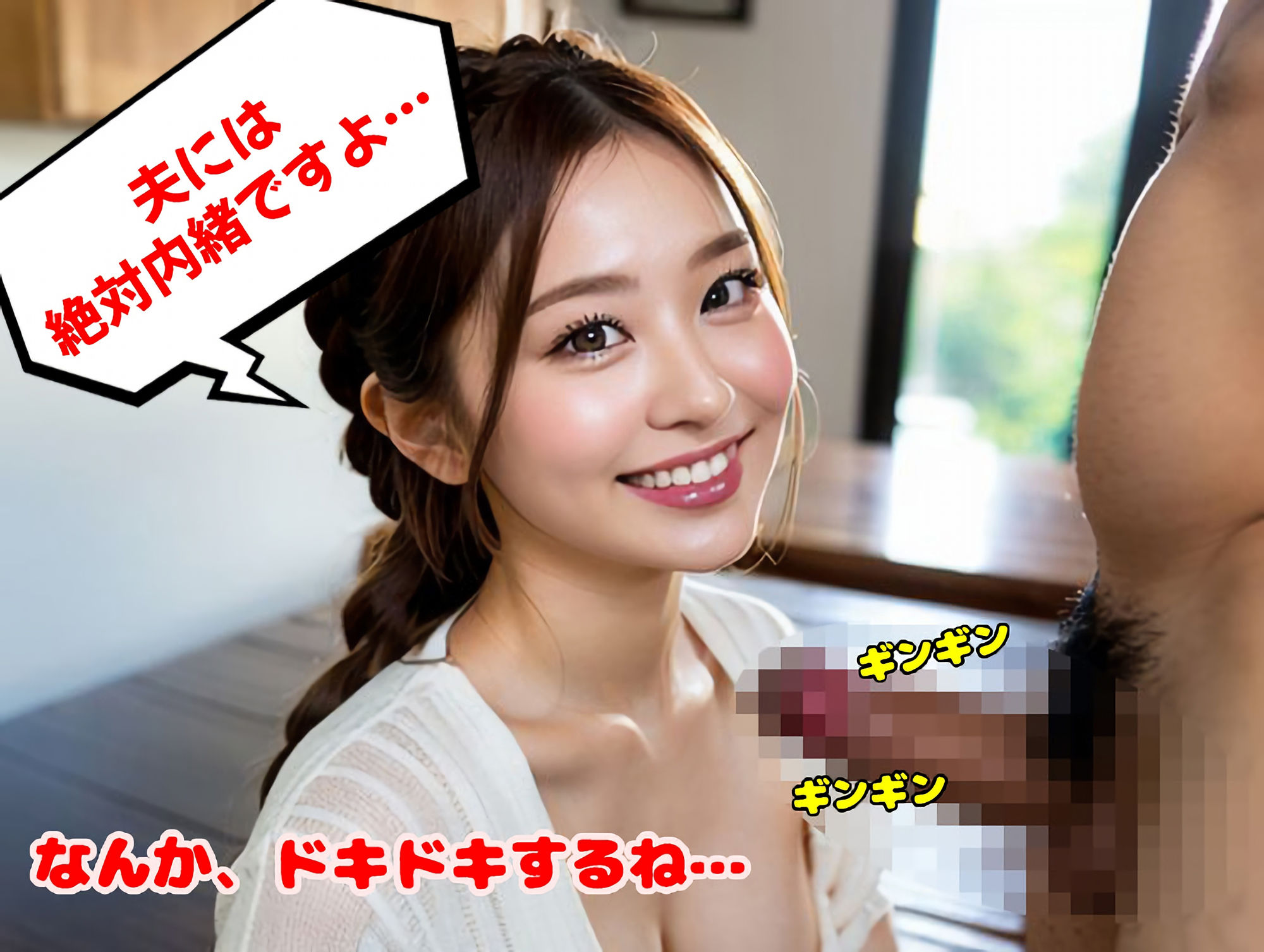 サンプル画像2:おっとりした妻が隣人に寝取られる（全277ページ）【高画質モデル】(AIPhoto出版) [d_312454]