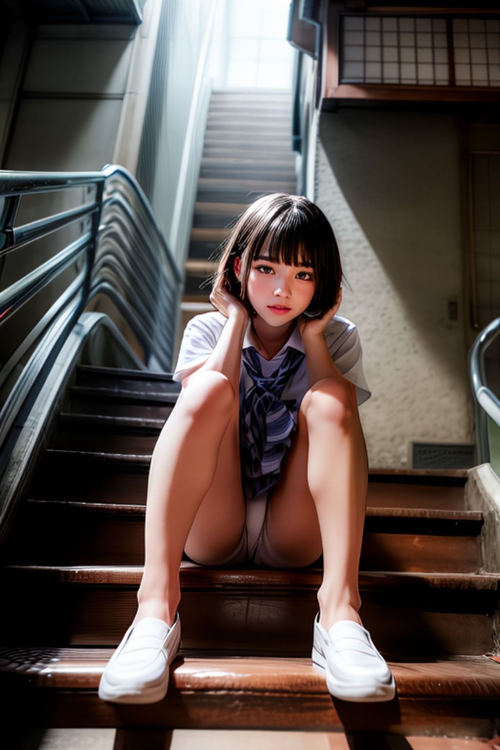 サンプル画像2:AI.DOLL School Girl Vol.002(ヒロイネット) [d_312484]