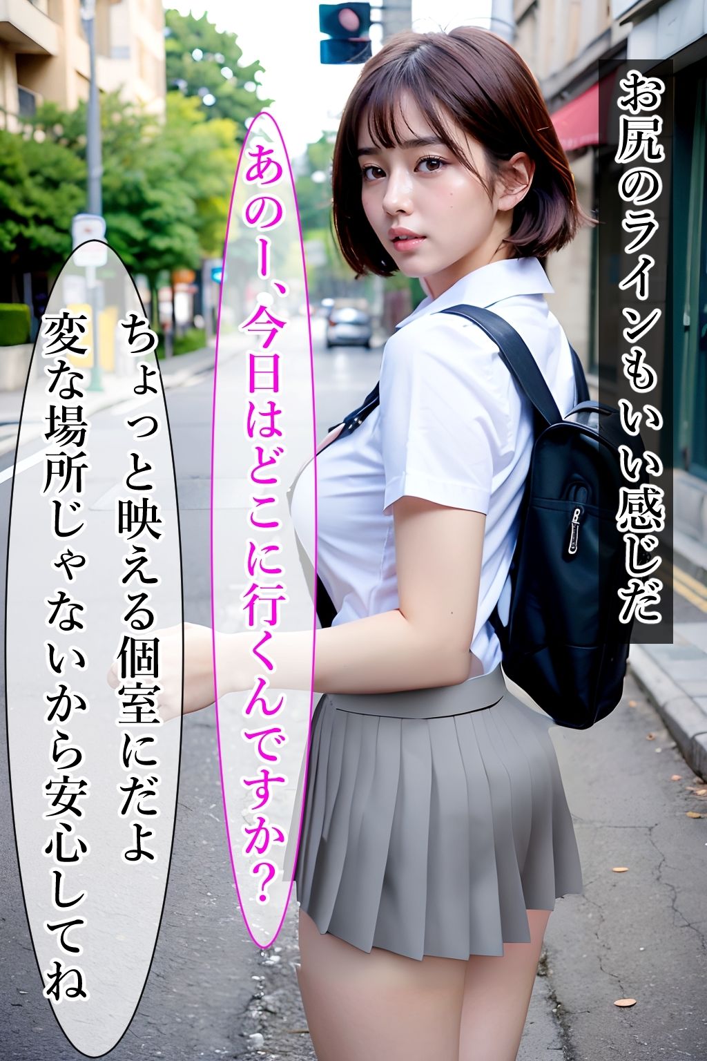 サンプル画像2:女子校生、初めてのパパ活・援交(Mスタ) [d_312514]