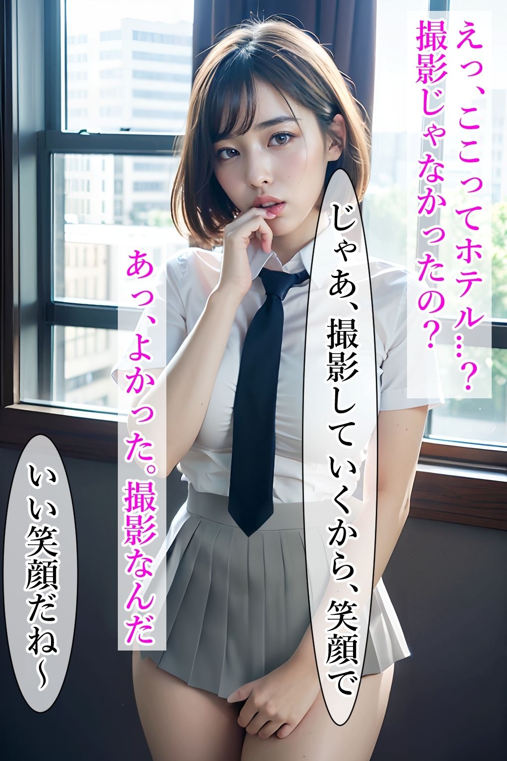 サンプル画像3:女子校生、初めてのパパ活・援交(Mスタ) [d_312514]