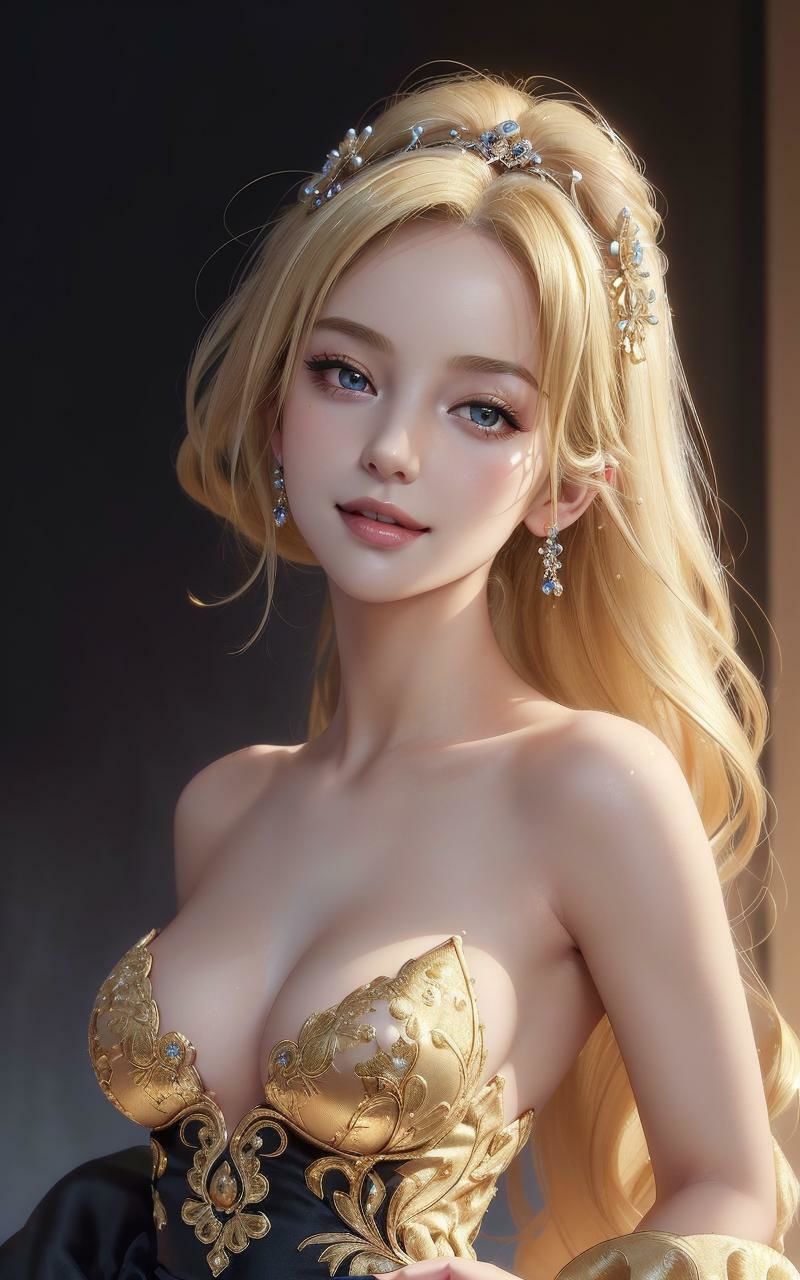 サンプル画像3:AI美女写真集Vol.91:ドレス美女ティナ19歳(beauty4ever) [d_312519]