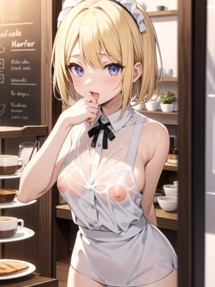 サンプル画像1:エッチなメイドギャル(梵天) [d_312578]