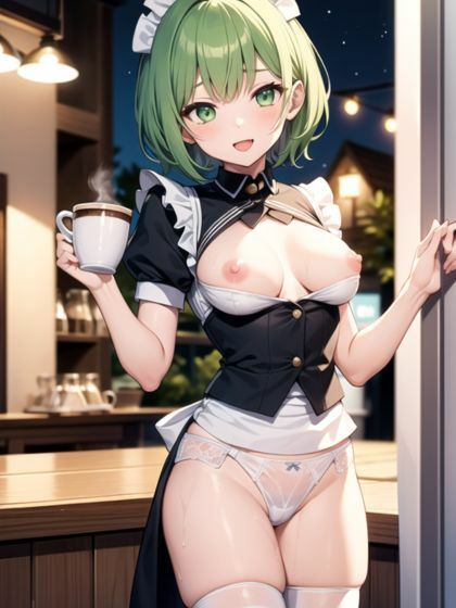 サンプル画像2:エッチなギャルメイド(梵天) [d_312581]