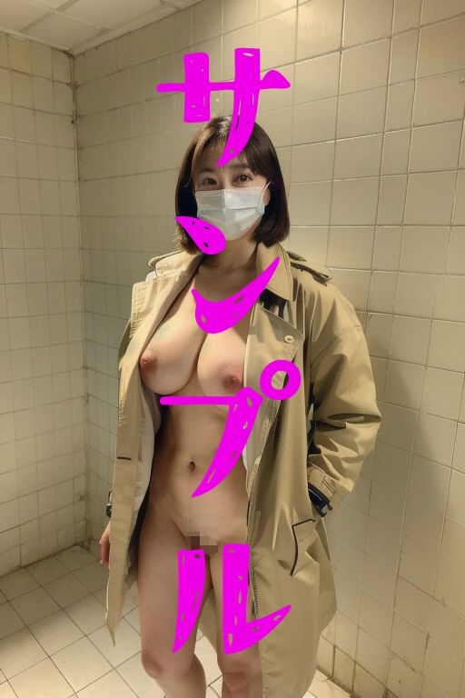 サンプル画像3:公衆トイレの痴女(巨乳美女召喚師) [d_312630]