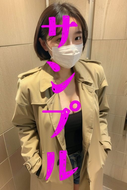 サンプル画像5:公衆トイレの痴女(巨乳美女召喚師) [d_312630]