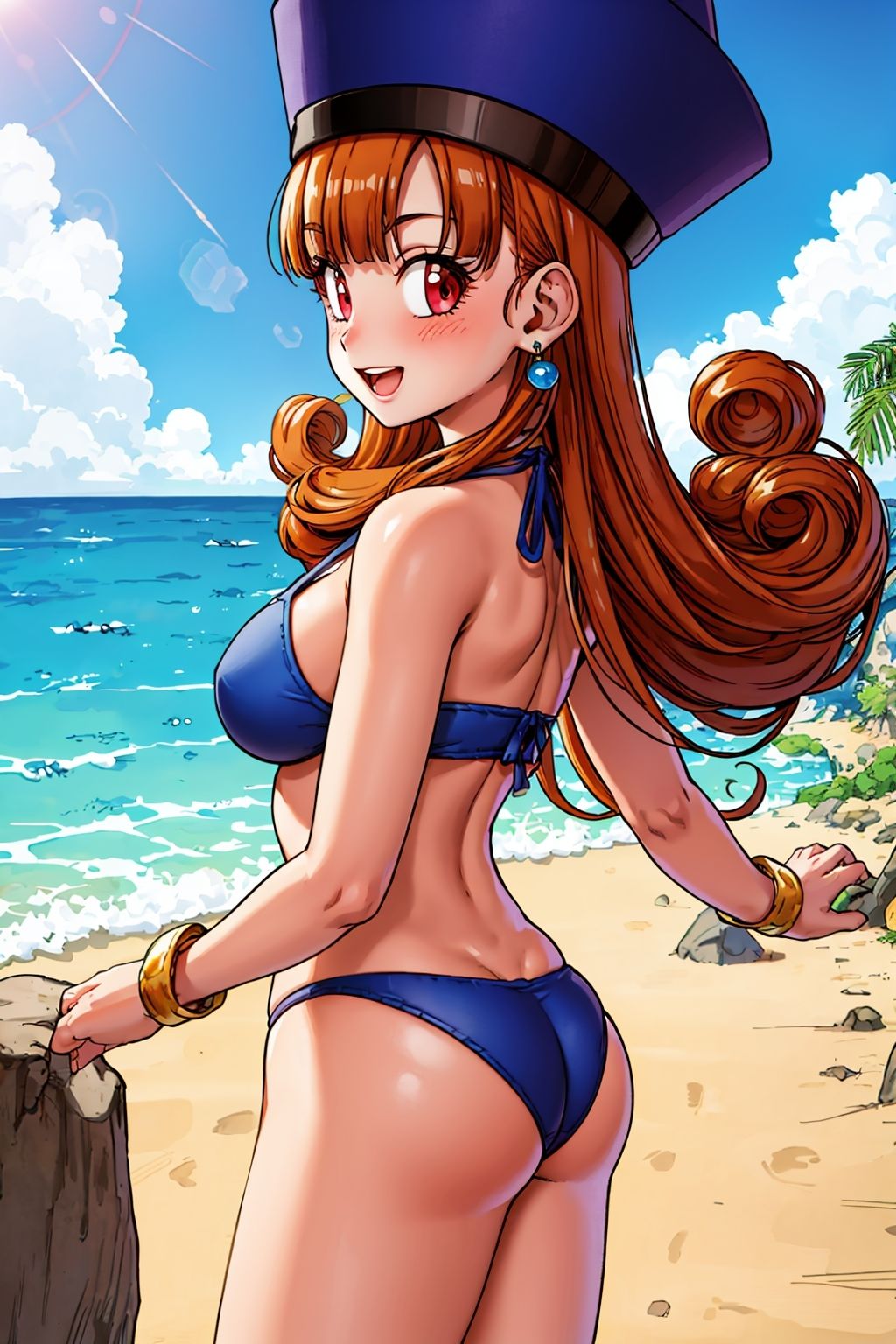 サンプル画像2:ア〇ーナ 水着CG集(AI Doujin) [d_312828]