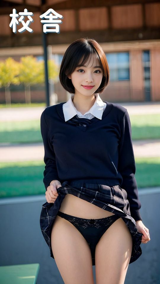 サンプル画像4:美少女JK 〜スカート捲し上げ〜(NanamiAi) [d_312830]