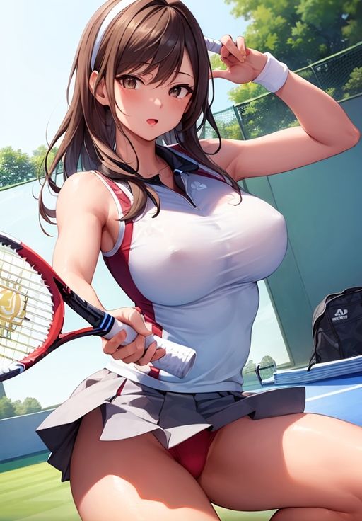 サンプル画像1:ノーブラ・スポーツ少女(エロ天使商会) [d_312972]