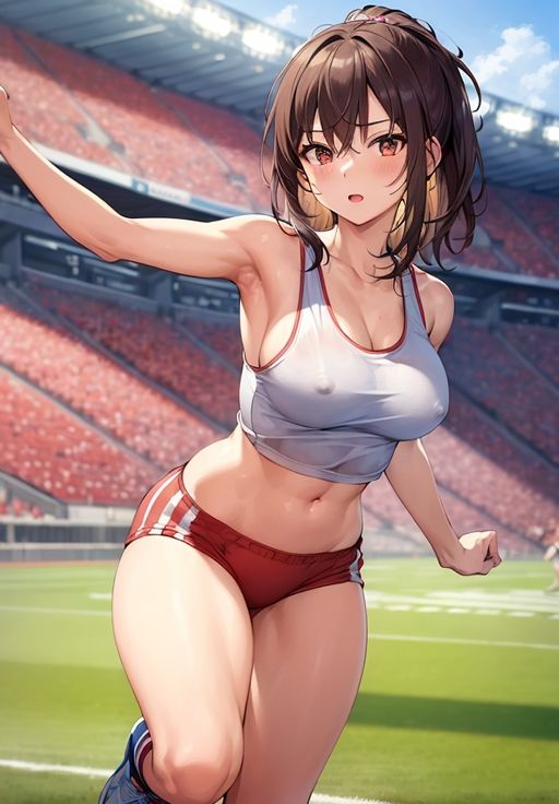 サンプル画像5:ノーブラ・スポーツ少女(エロ天使商会) [d_312972]