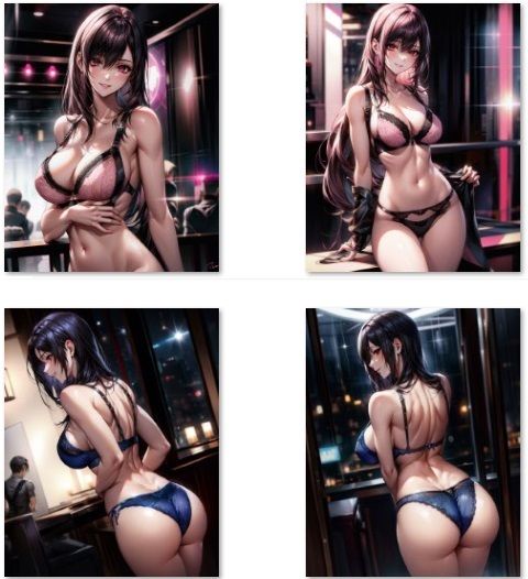 サンプル画像1:幼なじみの黒髪ヒロインとコスプレセックス（232枚）(秋野美女研究所) [d_312983]