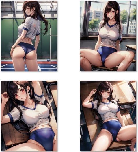 サンプル画像5:幼なじみの黒髪ヒロインとコスプレセックス（232枚）(秋野美女研究所) [d_312983]