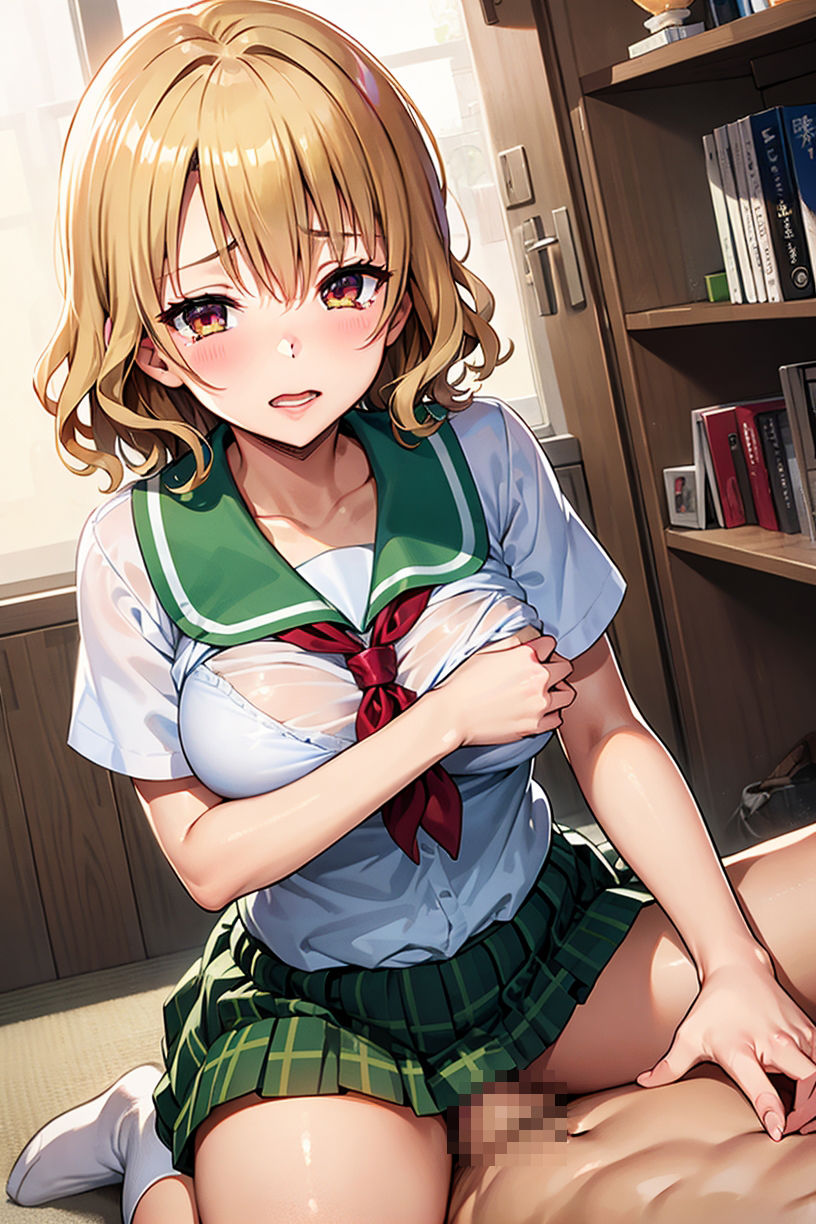 サンプル画像6:籾岡〇沙 自ら淫乱トラブル引き起こす(貫通野松) [d_313018]