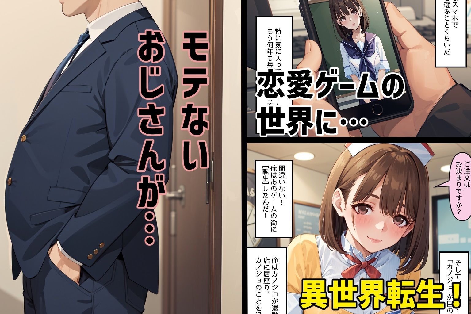 サンプル画像1:転生プラス〜恋愛ゲームの世界を引き継いだ結果〜(ゆっちAIA) [d_313094]