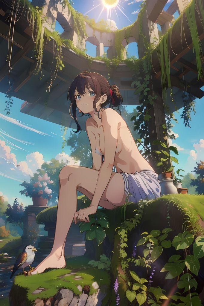 サンプル画像3:幻想少女イラスト集(こがねトワイライト) [d_313118]