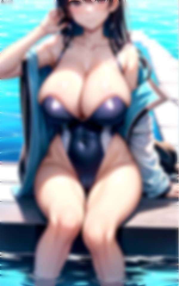 サンプル画像1:爆乳水着コレクション 高画質AI美女写真集(妄想サークルlabo) [d_313135]