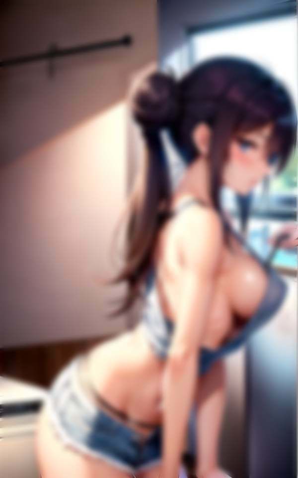 サンプル画像3:コインランドリーでよく会うえっちなお姉さん(pan-labo) [d_313157]