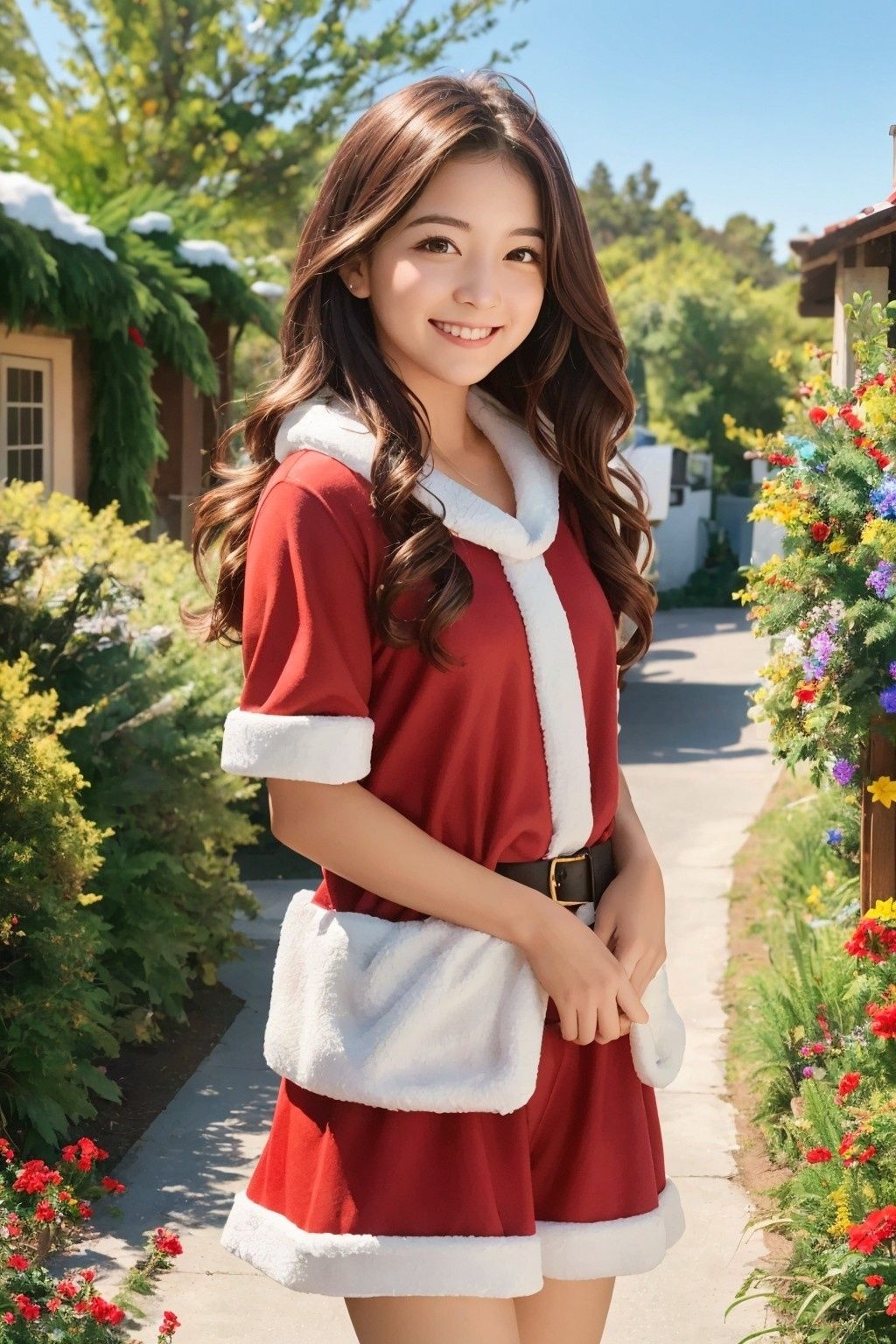 サンプル画像2:聖夜は美女に癒される(天使のわけまえ) [d_313158]