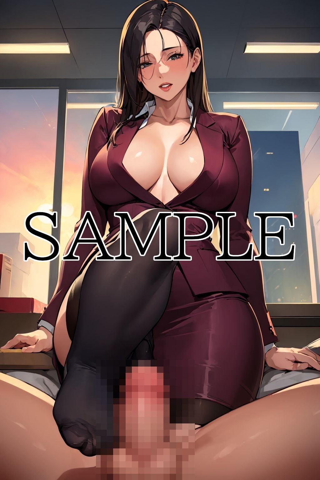 サンプル画像1:憧れの女上司(あかあか) [d_313204]