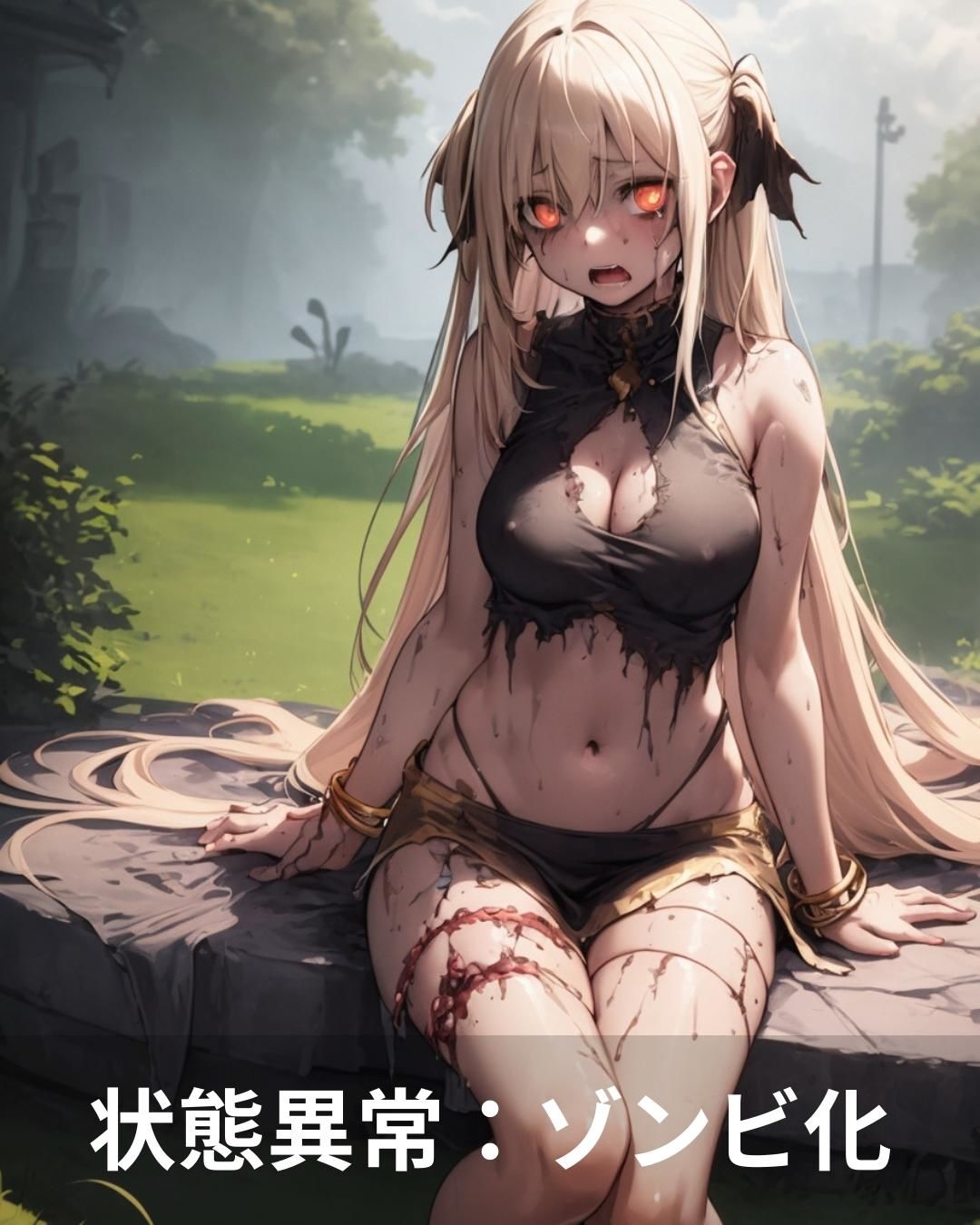 サンプル画像5:女神様 無惨(れい@AIフェチ絵) [d_313418]