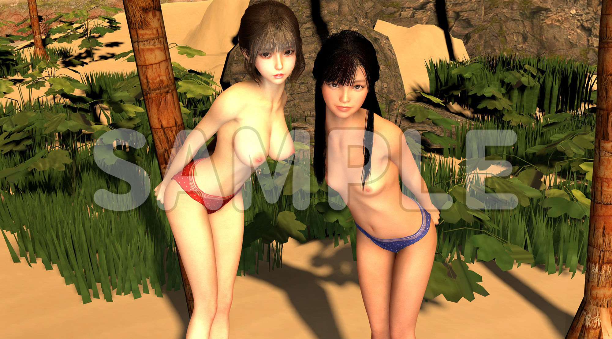 サンプル画像6:下着姿の少女(しゅみ〜でぃ) [d_313429]