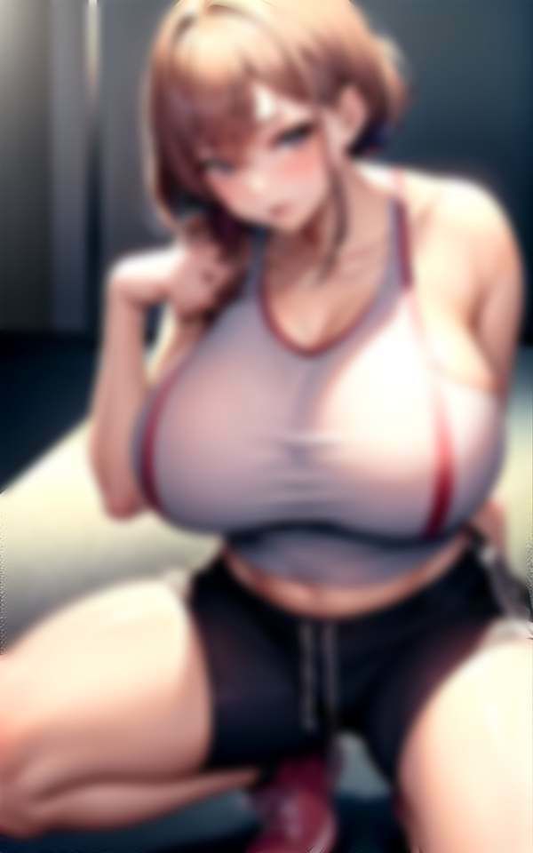 サンプル画像1:淫乱スポユニ美女とトレーニング中にNTR情事(4K-LABO) [d_313510]