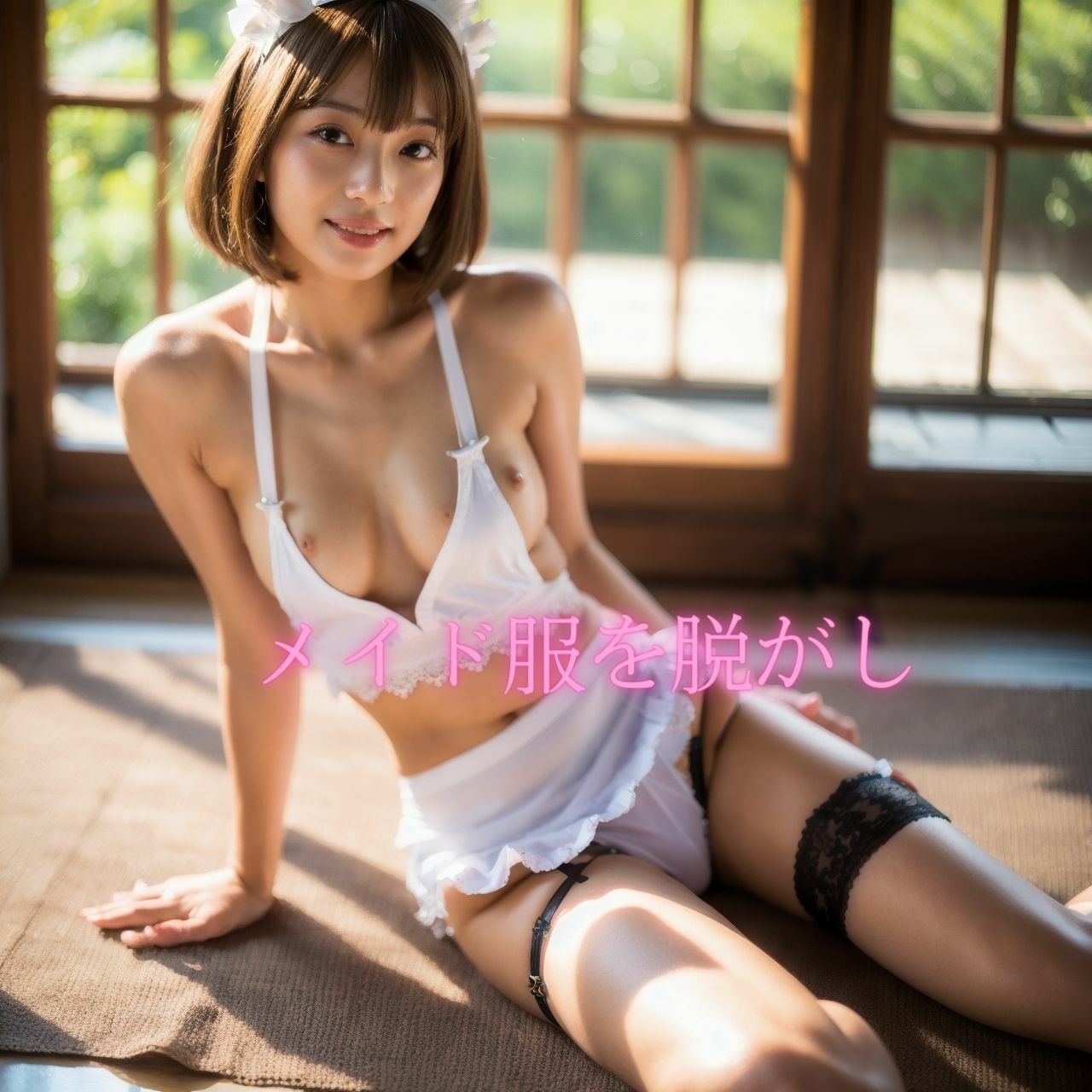 サンプル画像1:新人メイド即ハメ調教〜「もっとお仕置きしてください」(えいまる。) [d_313668]