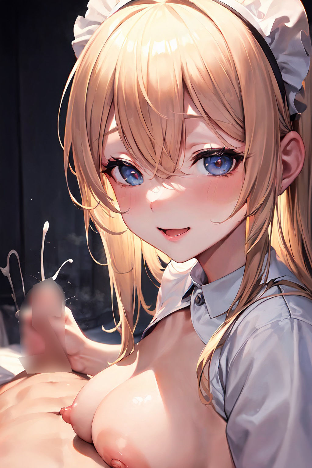 サンプル画像2:金髪ナース・眼鏡OLイラスト集（400枚）(MurabitoX) [d_313675]