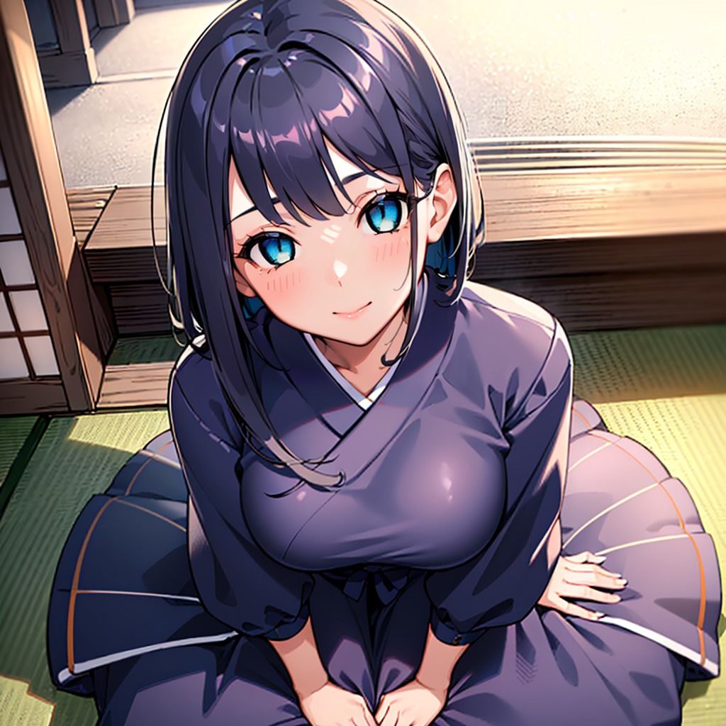 サンプル画像5:和服姿で待つカノジョ(YUAI工房) [d_313679]