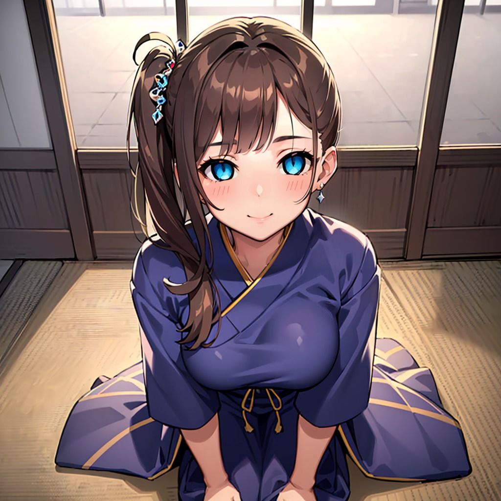 サンプル画像6:和服姿で待つカノジョ(YUAI工房) [d_313679]