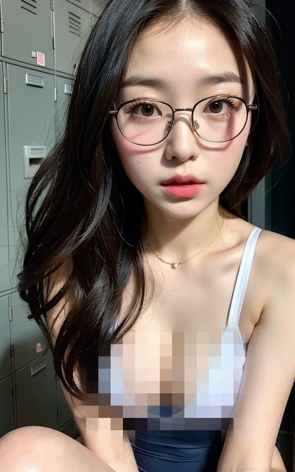 サンプル画像3:【ぺちゃパイ】インテリスイマー 〜更衣室はいい匂い〜(ローズヒップDROPS) [d_313686]