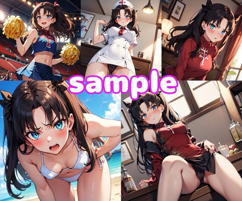 サンプル画像3:遠坂えっち(ぽこぽぽ) [d_313700]