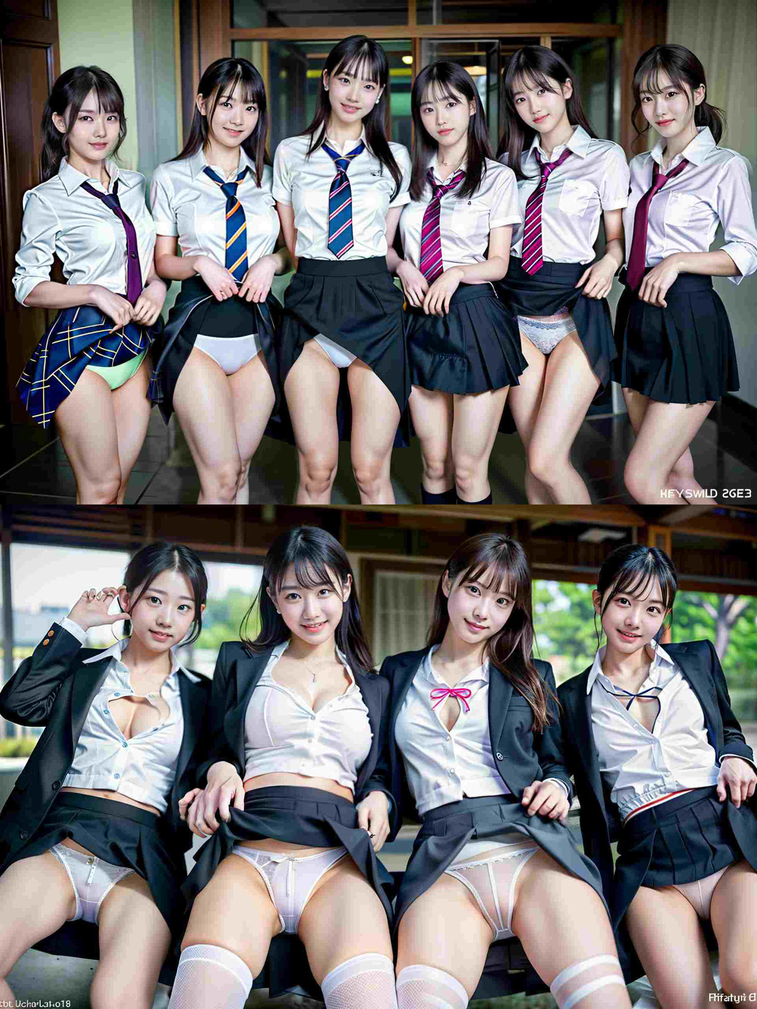 サンプル画像1:制服女子パンチラ365P！！！(SakuraBooks) [d_313736]