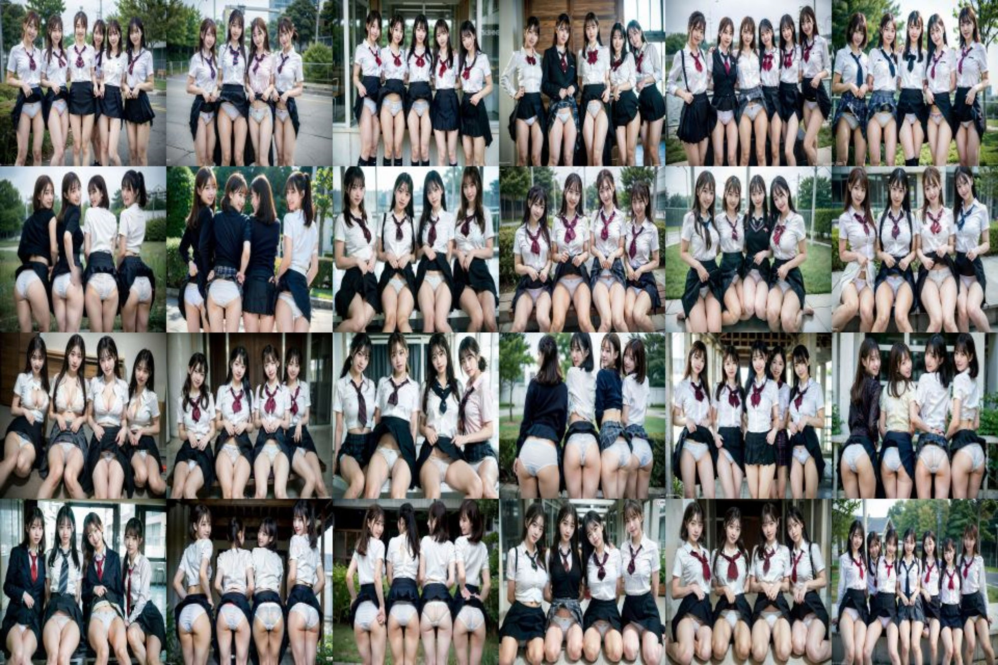 サンプル画像3:制服女子パンチラ365P！！！(SakuraBooks) [d_313736]