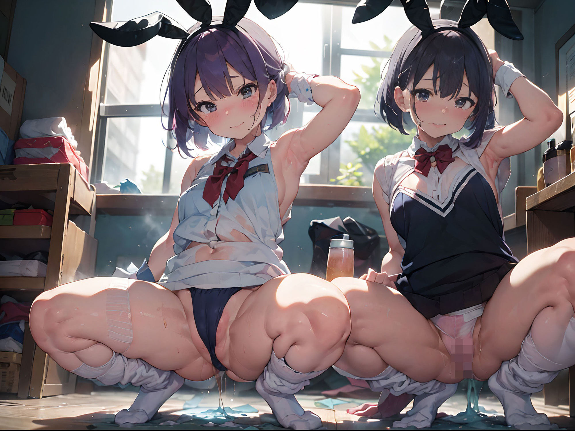 サンプル画像1:監禁うさぎ小屋(Q) [d_313756]