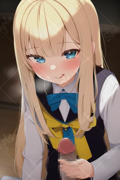 サンプル画像5:J〇×おちんぽ 手コキ・フェラチオ・ぶっかけ集(ainam) [d_313801]