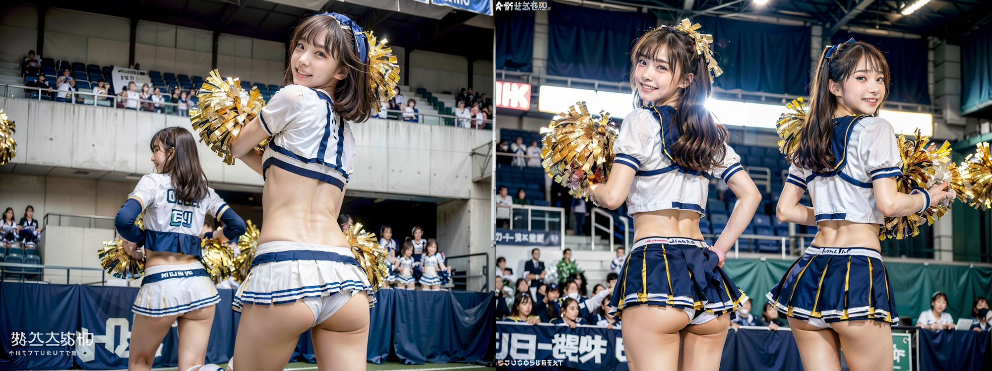 サンプル画像6:スカートが短すぎる！チアガール！！ パンツ丸見え！！！ 200P(SakuraBooks) [d_313840]