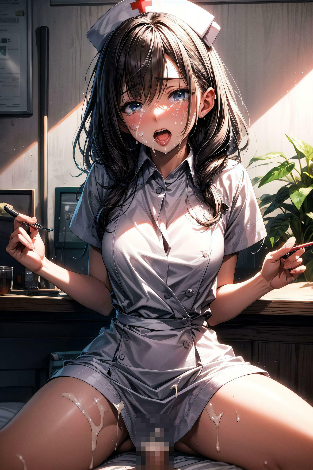 サンプル画像5:ナースな彼女を辱め(エクスタシーオデッセイ) [d_313851]