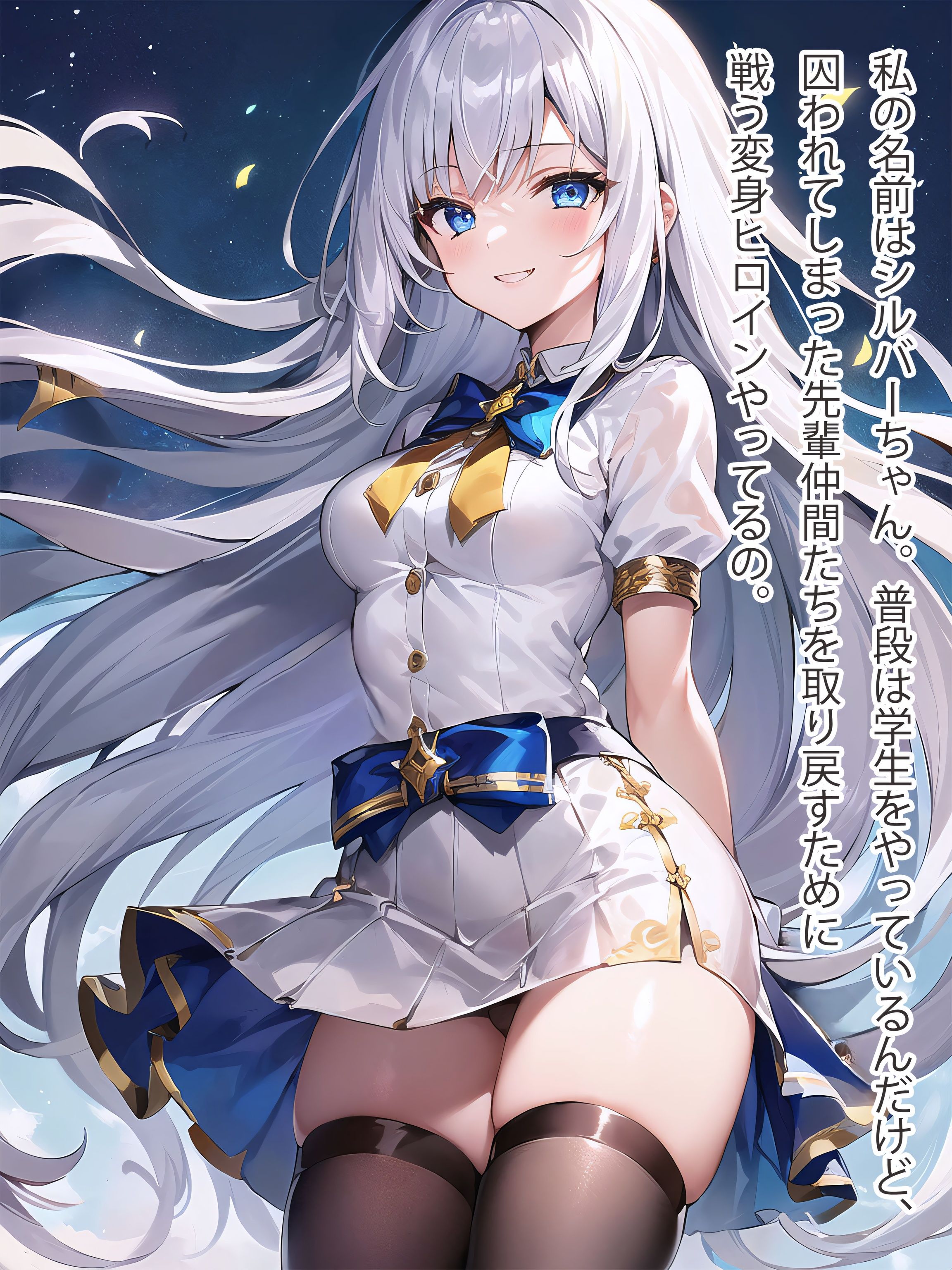 サンプル画像2:【シルバー編】禁断の悪堕ち変身ヒロイン（AIArt）(NaruMinix) [d_313854]