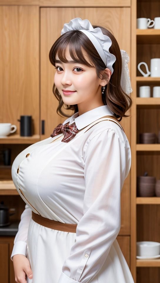 サンプル画像1:近所の変わったカフェの店員と(あっぷるパイ) [d_313867]