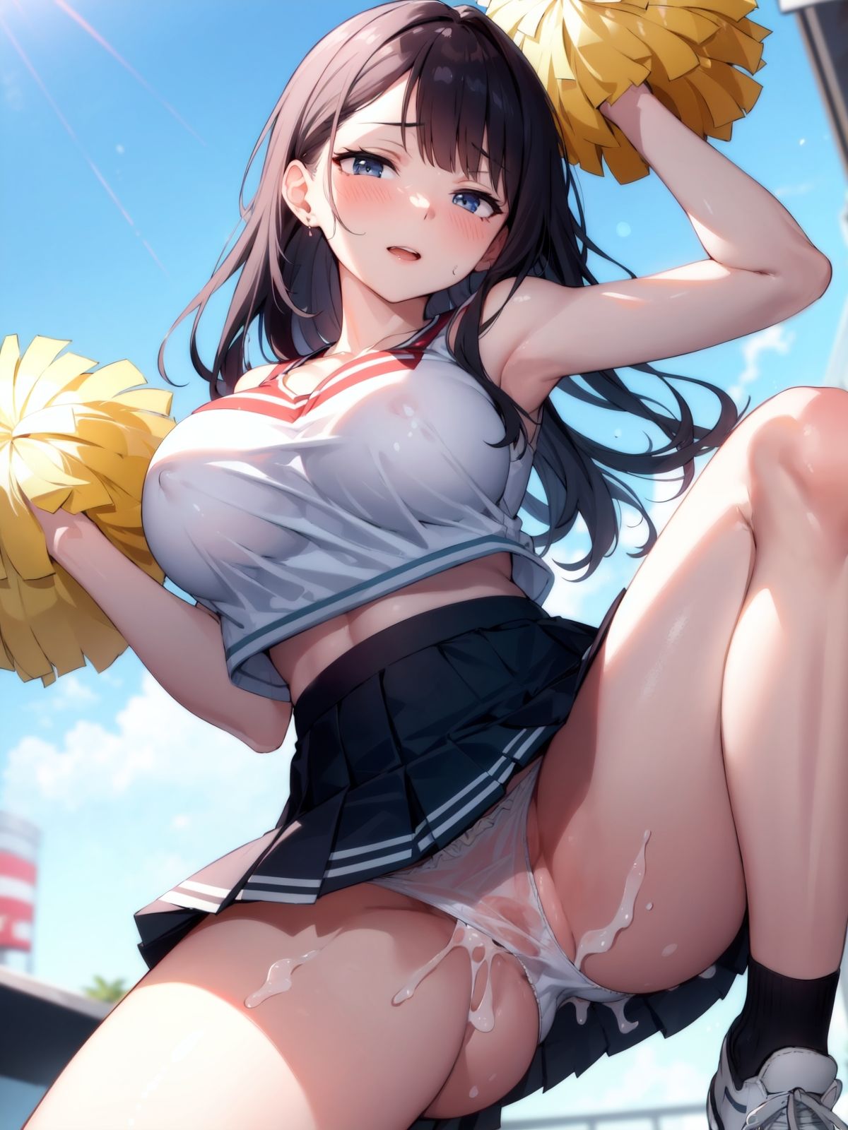 サンプル画像3:エッチなチアガールはお好きですか？(Aiスクリーム) [d_313868]