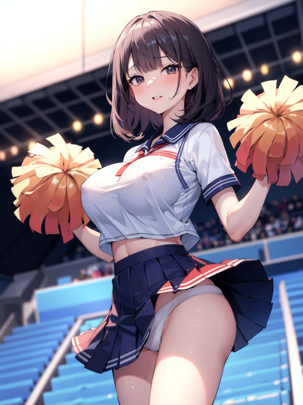 サンプル画像5:エッチなチアガールはお好きですか？(Aiスクリーム) [d_313868]