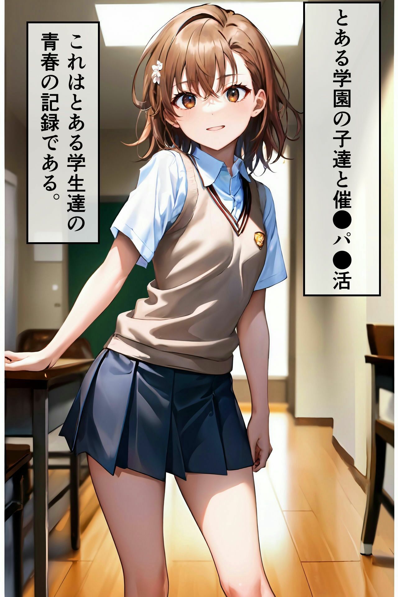 サンプル画像1:とある学園の子達と催〇パ〇活(TOSHIKIX) [d_313874]