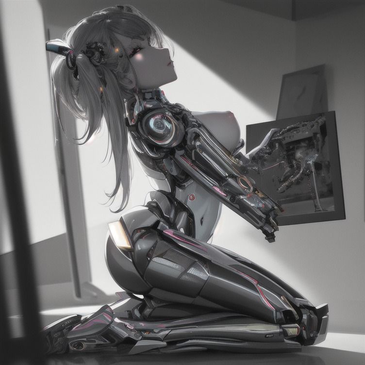 サンプル画像2:終末アンドロイドCG集(Amane) [d_313882]