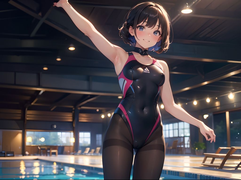 サンプル画像4:フェティッシュ競泳水着コレクション(Q) [d_313912]